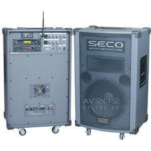 세코 SECO DWA-900CD/CASS 충전식/휴대용앰프/무선마이크/야외용 